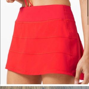 lululemon ruffle pace skirt